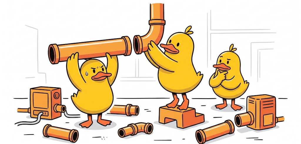 misterpato-ducklings-connecting-pipes